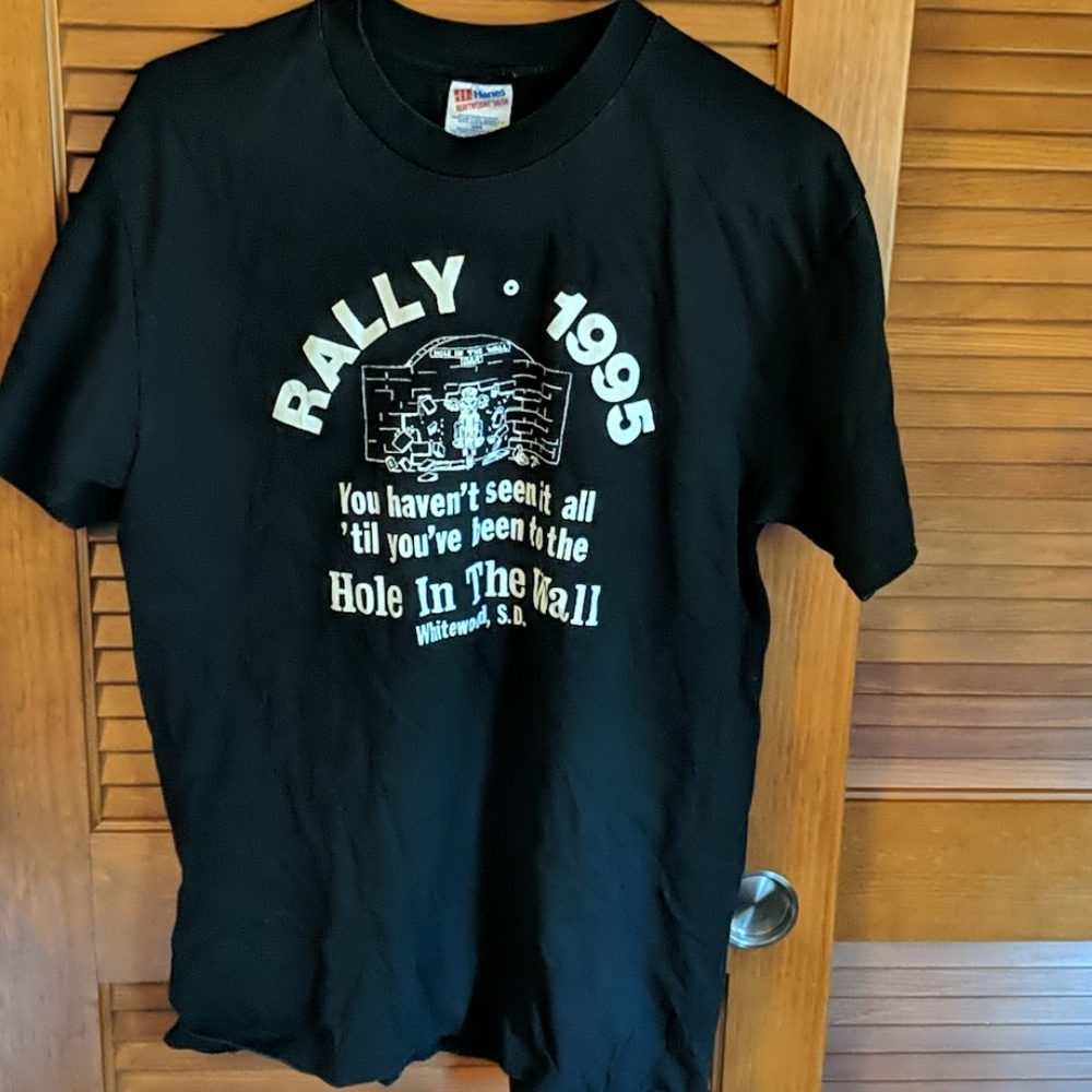 Sturgis Rally 1995 Hole In The Wall Bar Tee Size L